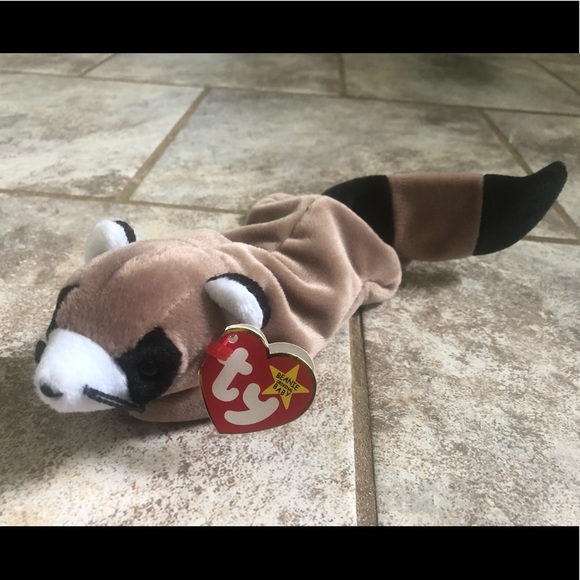 ringo the raccoon beanie baby